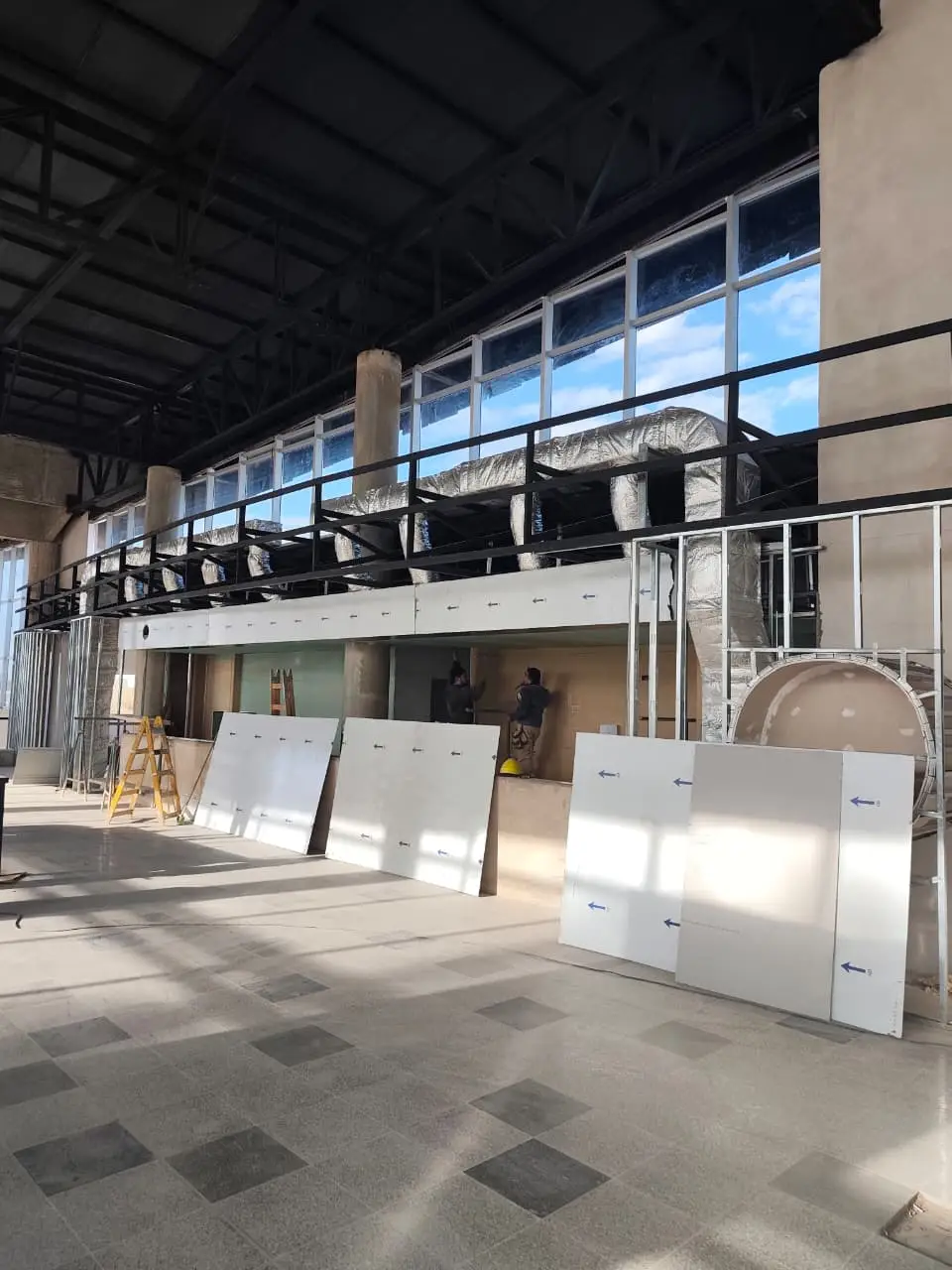 Obra de climatización en progreso, foto 18 de 22